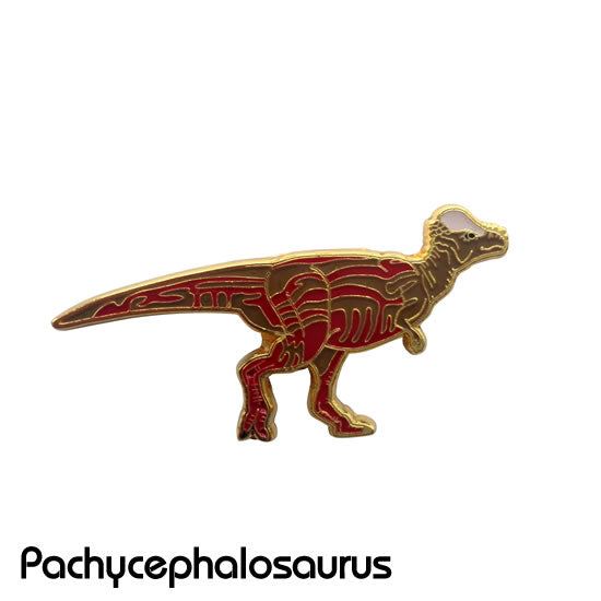 パキケファロサウルス|コレクションピンズD-010|マインドダイレクト【F.C.Planet公式】