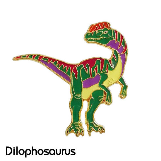 ディロフォサウルス|コレクションピンズD-024|マインドダイレクト【F.C.Planet公式】
