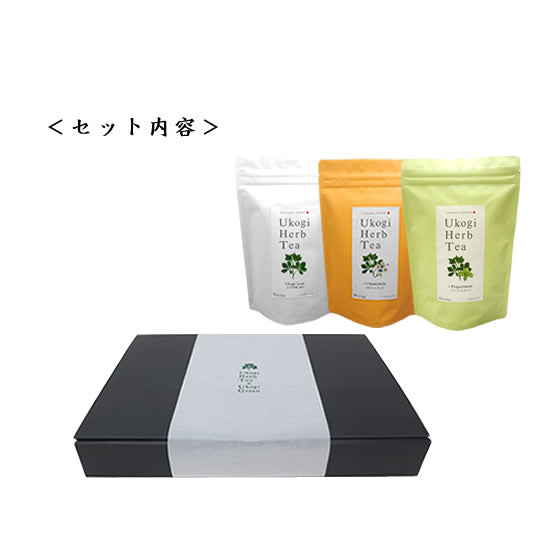 ウコギハーブティーギフトセットD/3種入|マインドダイレクト【ウコギ米沢公式】
