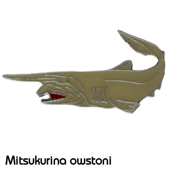 ミツクリザメ(ゴブリンシャーク)|コレクションピンズS-004|マインドダイレクト【F.C.Planet公式】