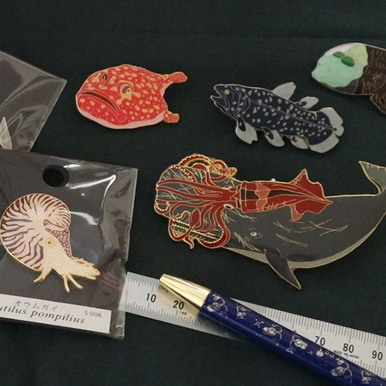 オウムガイ|コレクションピンズS-006|マインドダイレクト【F.C.Planet公式】