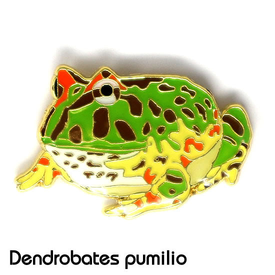 ベルツノガエル_ピンズ_ピンバッジ