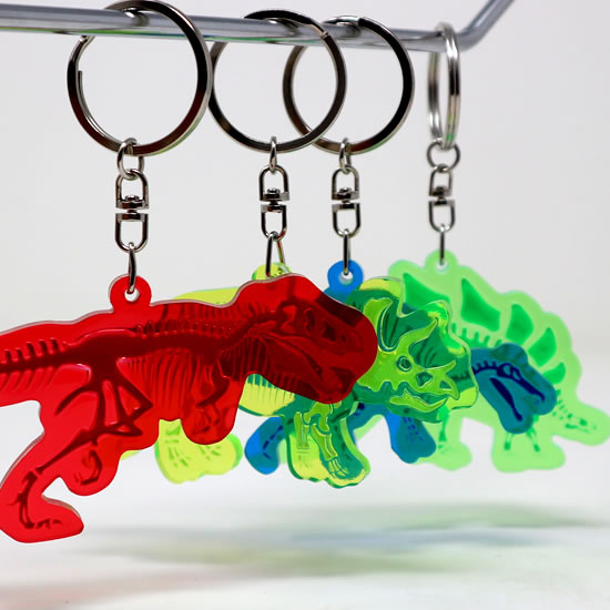 FLASHキーホルダー スステゴサウルス|ネットショップ・マインドダイレクト