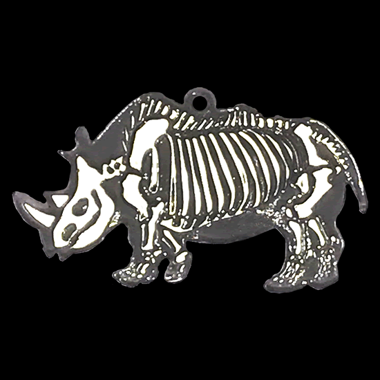 FLASHキーホルダー シロサイ|ネットショップ・マインドダイレクト