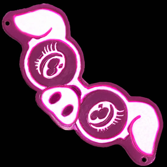 FLASHキーホルダー Pig(メガネ型)|ネットショップ・マインドダイレクト