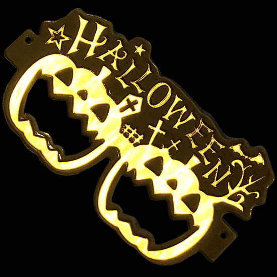 FLASHキーホルダー H‐Pumpkin(メガネ型)|ネットショップ・マインドダイレクト