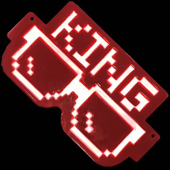 FLASHキーホルダー KING(メガネ型)|ネットショップ・マインドダイレクト