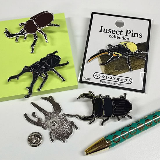 コーカサスオオカブト|コレクションピンズI-005|マインドダイレクト【F.C.Planet公式】