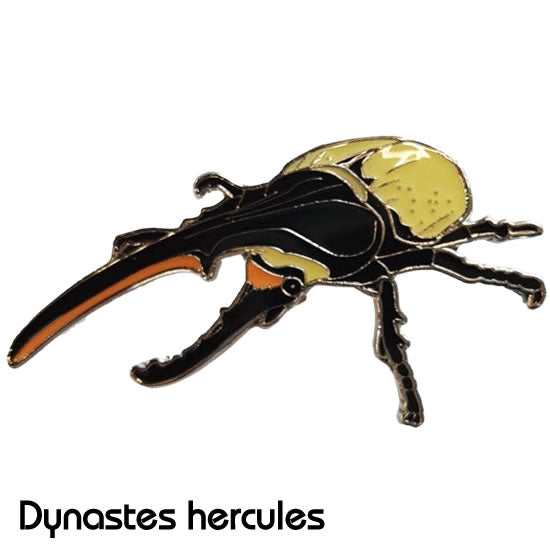 ヘラクレスオオカブト_ピンズ_ピンバッジ