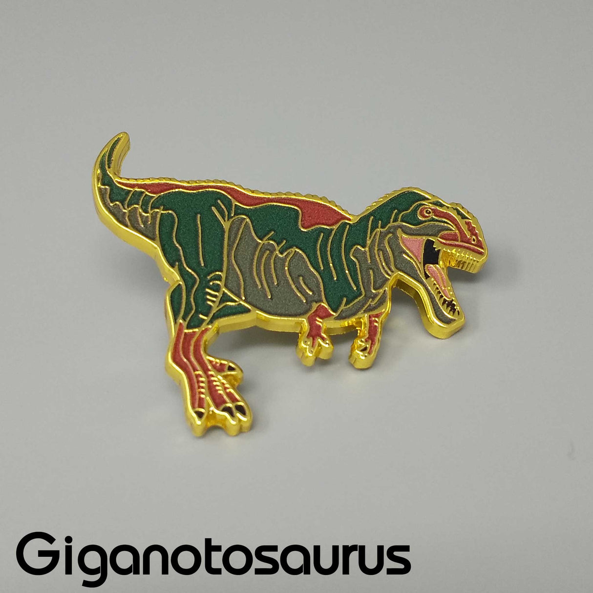 ギガノトサウルス|コレクションピンズD-043|マインドダイレクト【F.C.Planet公式】