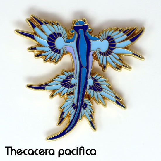 アオミノウミウシ｜コレクションピンズU-004｜マインドダイレクト