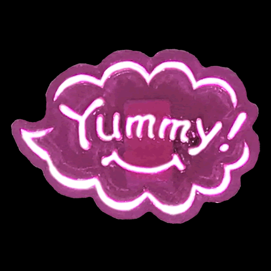 FLASHバッジクリップ　yummy｜ネットショップ・マインドダイレクト