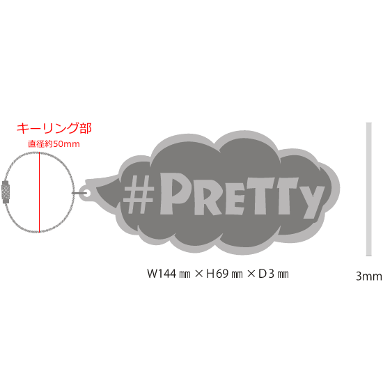 FLASHタグ　#PRETTY｜ネットショップ・マインドダイレクト
