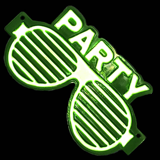 FLASHキーホルダー　PARTY（メガネ型）｜ネットショップ・マインドダイレクト